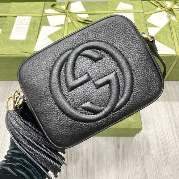 Gucci GG Soho Small Leather Disco Bag - Picture 1 of 7